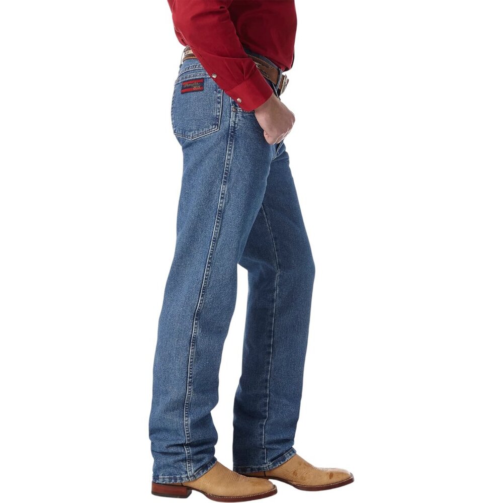 Wrangler 20X Regular Fit Jeans Men's Size 36x36 Premium Stonewashed Denim NWT